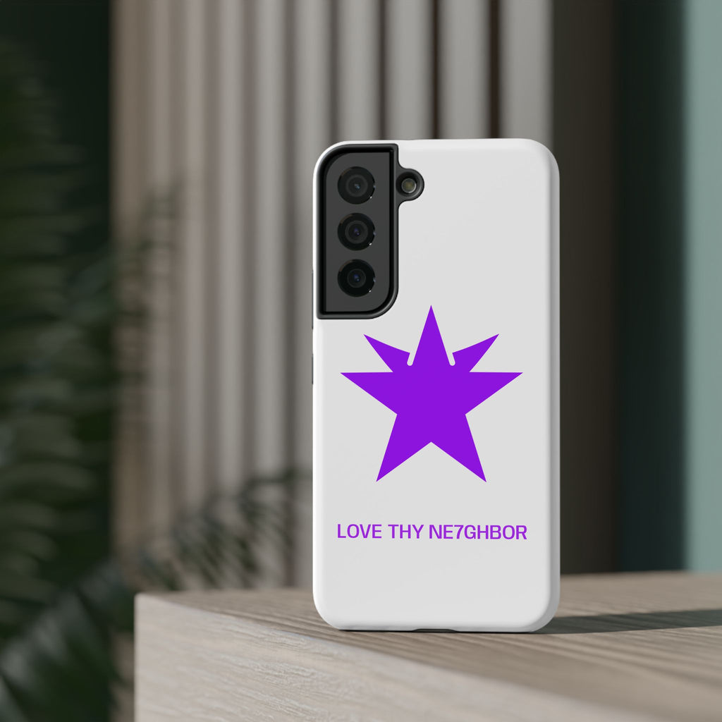 LOVE THY NE7GHBOR ROYAL Phone Case IPHONE/SAMSUNG