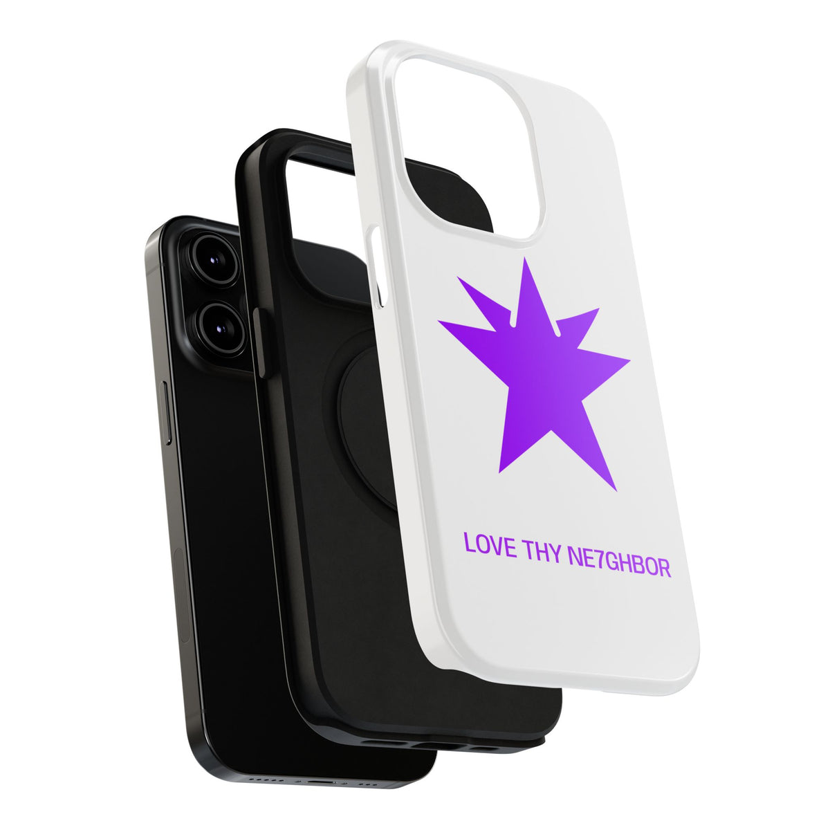 LOVE THY NE7GHBOR ROYAL Phone Case IPHONE/SAMSUNG