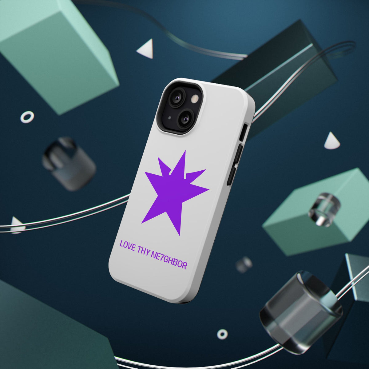 LOVE THY NE7GHBOR ROYAL Phone Case IPHONE/SAMSUNG