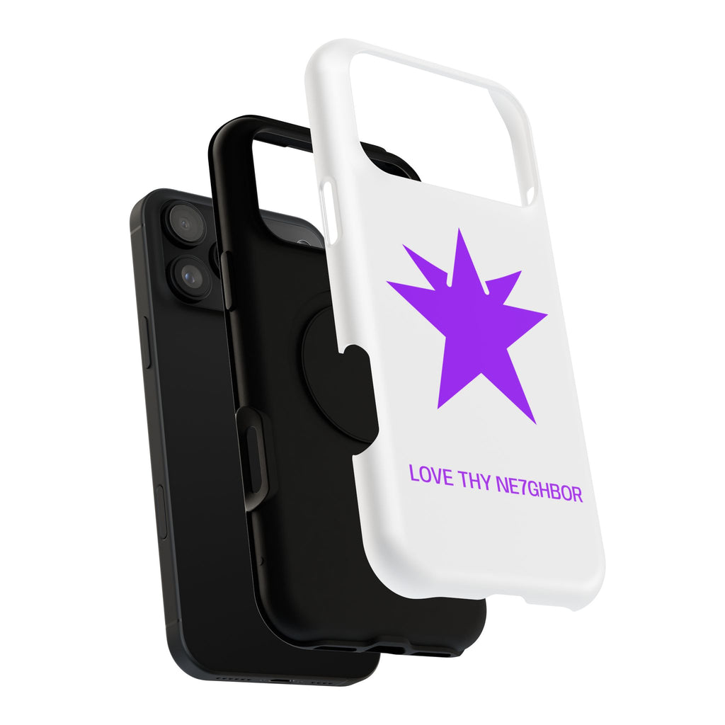 LOVE THY NE7GHBOR ROYAL Phone Case IPHONE/SAMSUNG