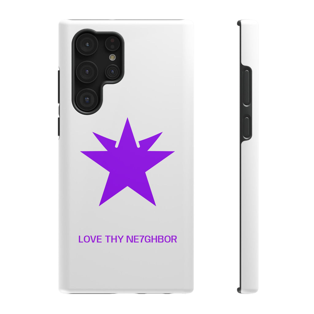 LOVE THY NE7GHBOR ROYAL Phone Case IPHONE/SAMSUNG