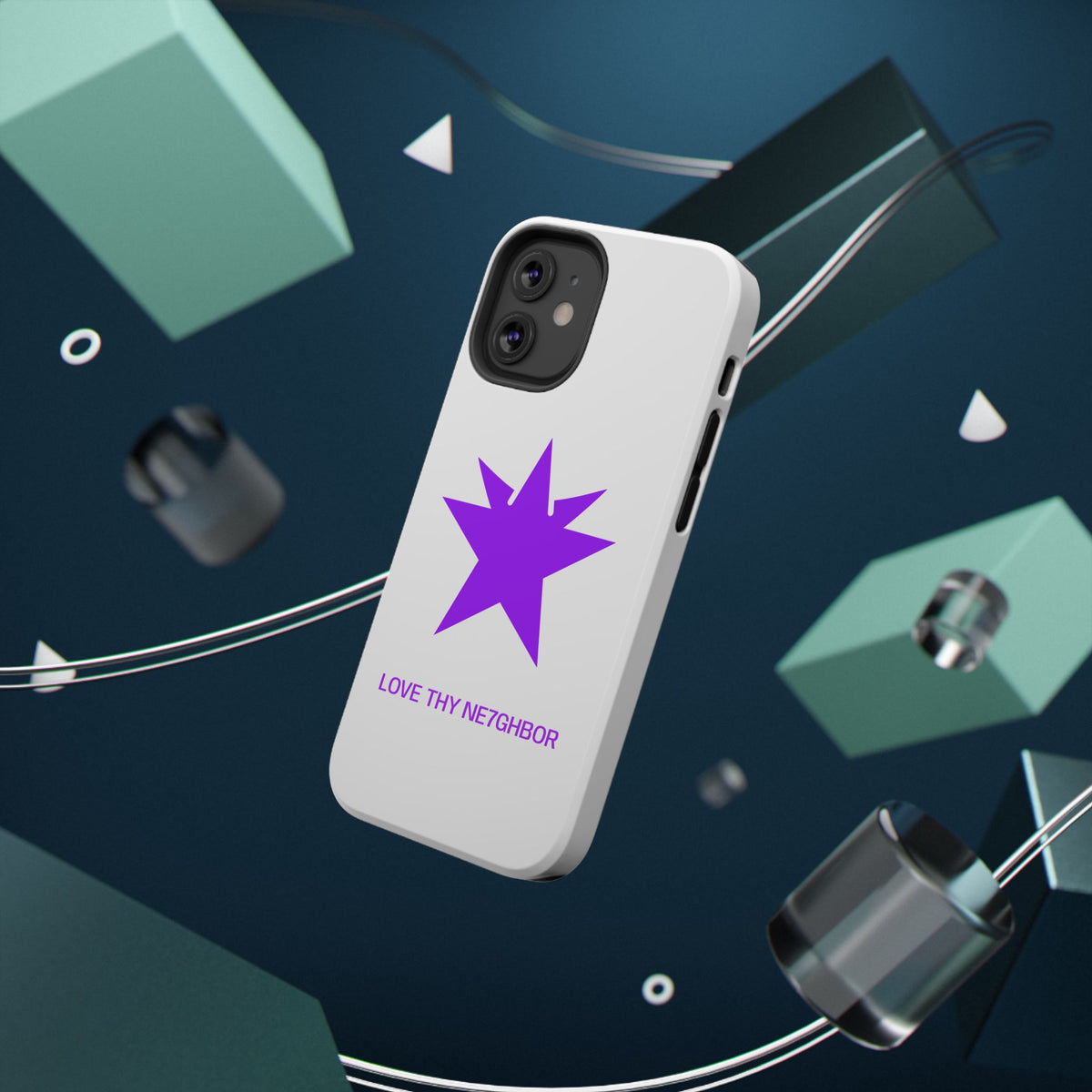 LOVE THY NE7GHBOR ROYAL Phone Case IPHONE/SAMSUNG