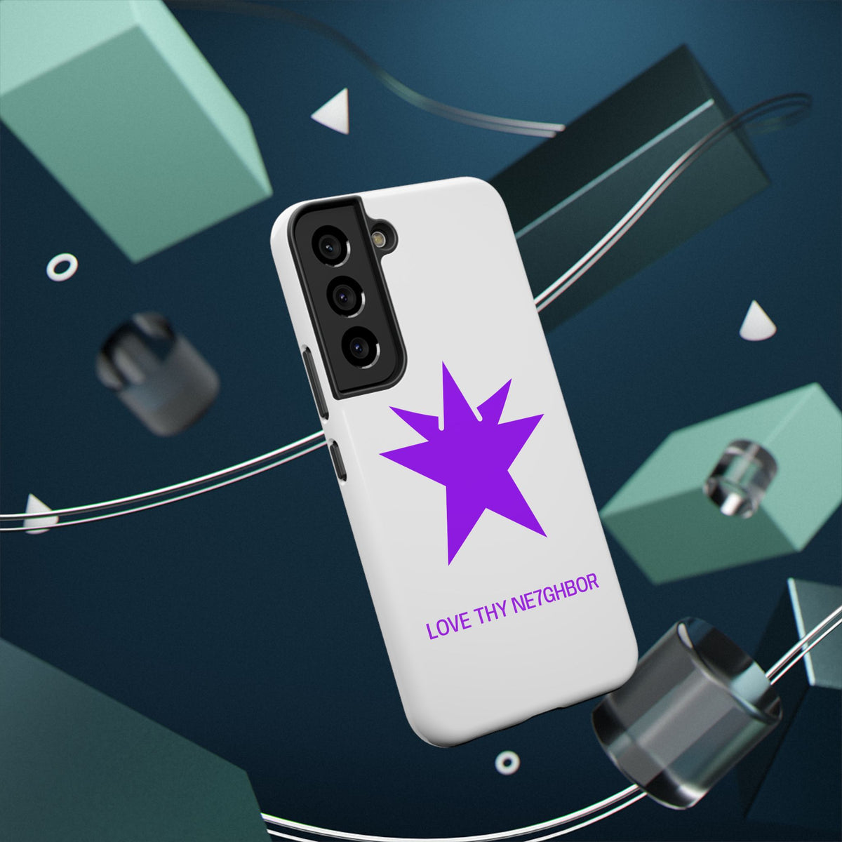 LOVE THY NE7GHBOR ROYAL Phone Case IPHONE/SAMSUNG