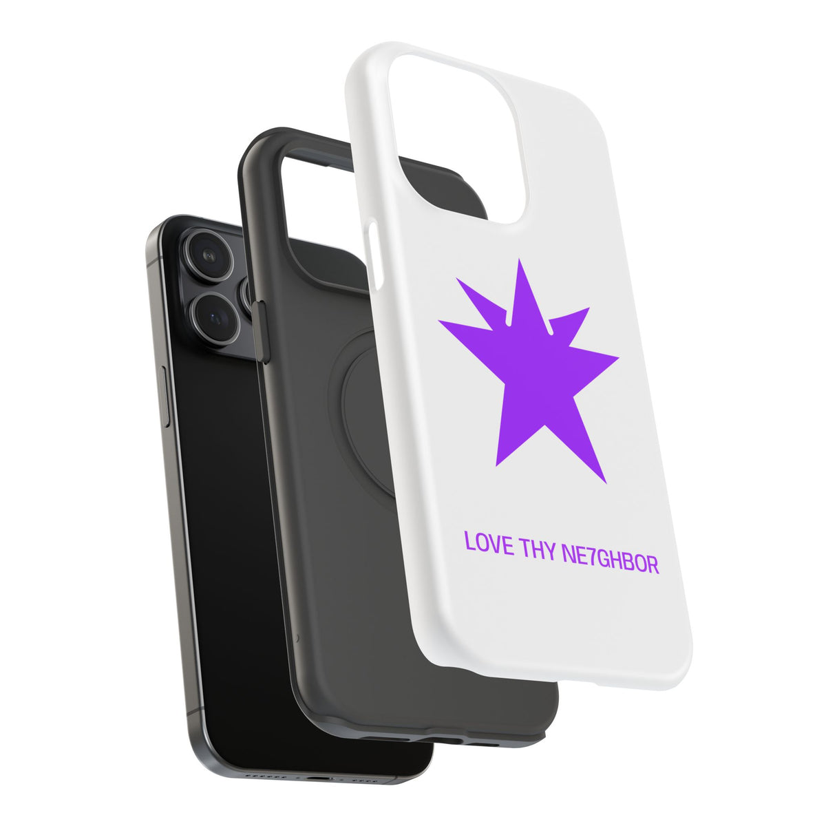 LOVE THY NE7GHBOR ROYAL Phone Case IPHONE/SAMSUNG
