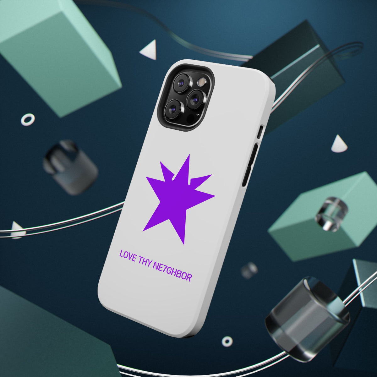 LOVE THY NE7GHBOR ROYAL Phone Case IPHONE/SAMSUNG