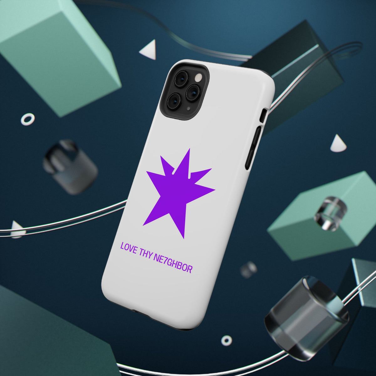 LOVE THY NE7GHBOR ROYAL Phone Case IPHONE/SAMSUNG