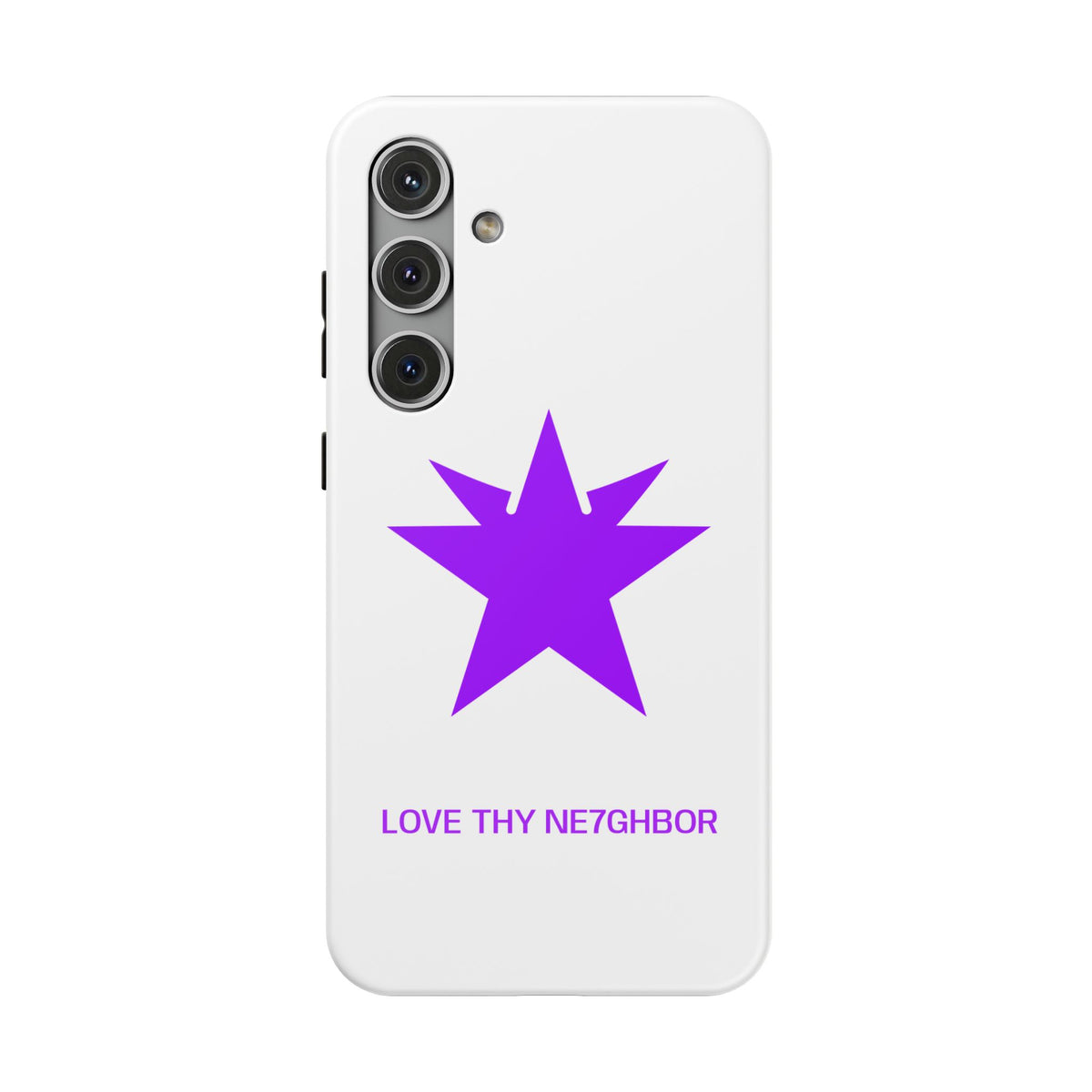 LOVE THY NE7GHBOR ROYAL Phone Case IPHONE/SAMSUNG