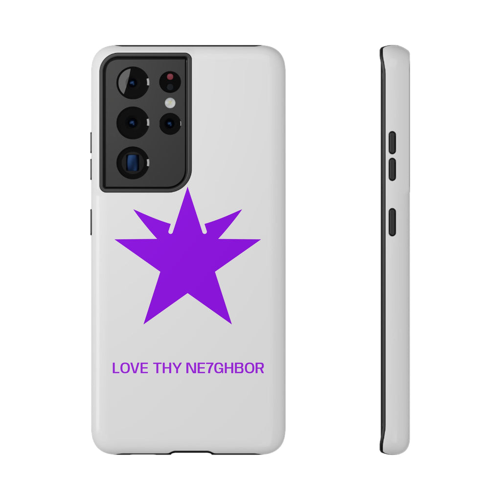 LOVE THY NE7GHBOR ROYAL Phone Case IPHONE/SAMSUNG