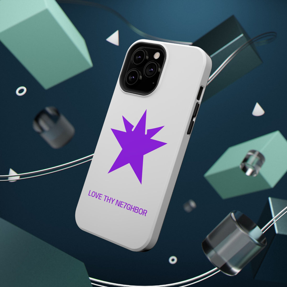 LOVE THY NE7GHBOR ROYAL Phone Case IPHONE/SAMSUNG