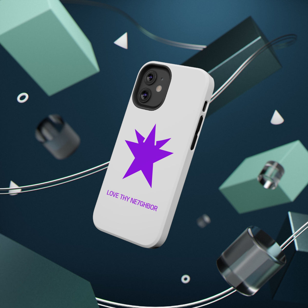 LOVE THY NE7GHBOR ROYAL Phone Case IPHONE/SAMSUNG