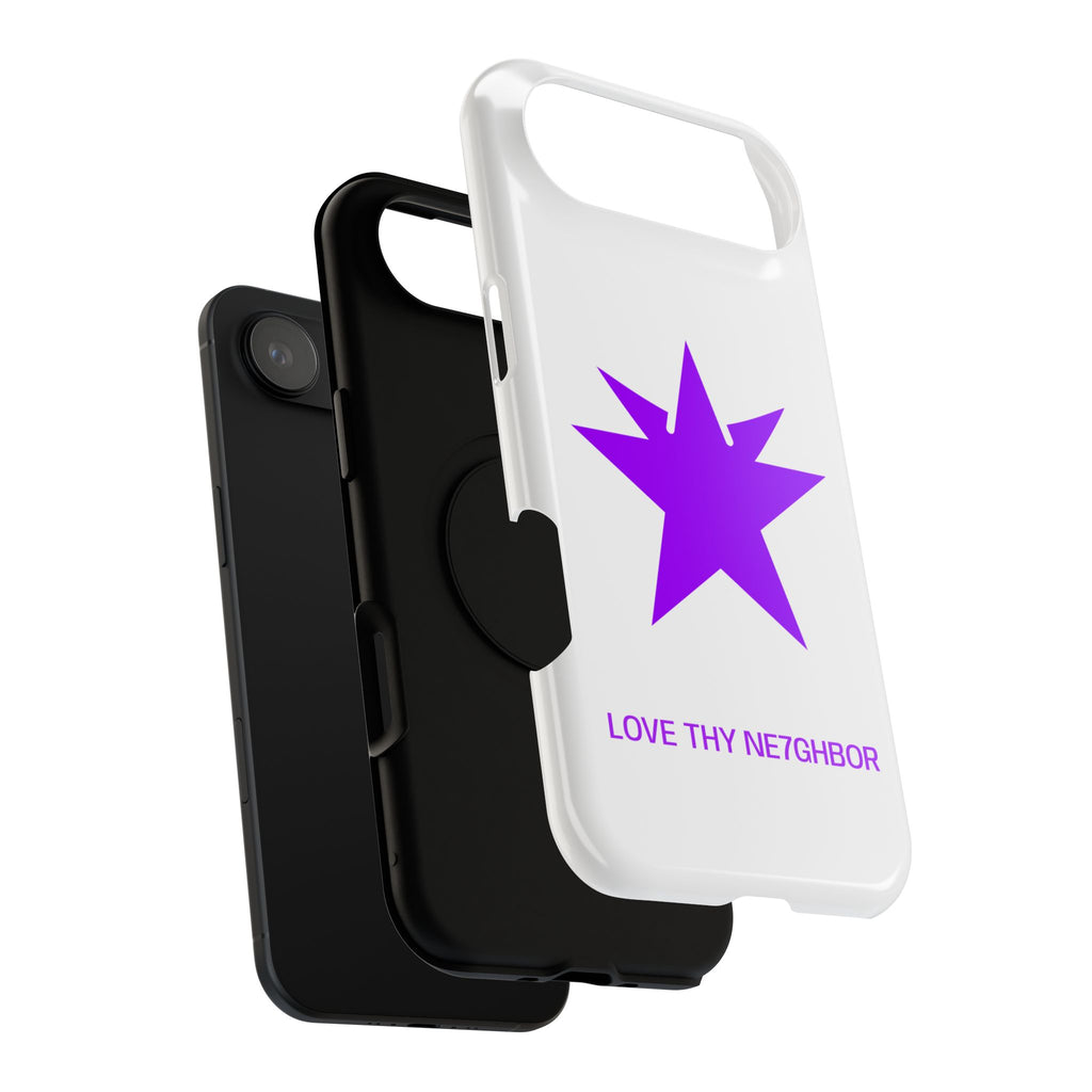LOVE THY NE7GHBOR ROYAL Phone Case IPHONE/SAMSUNG