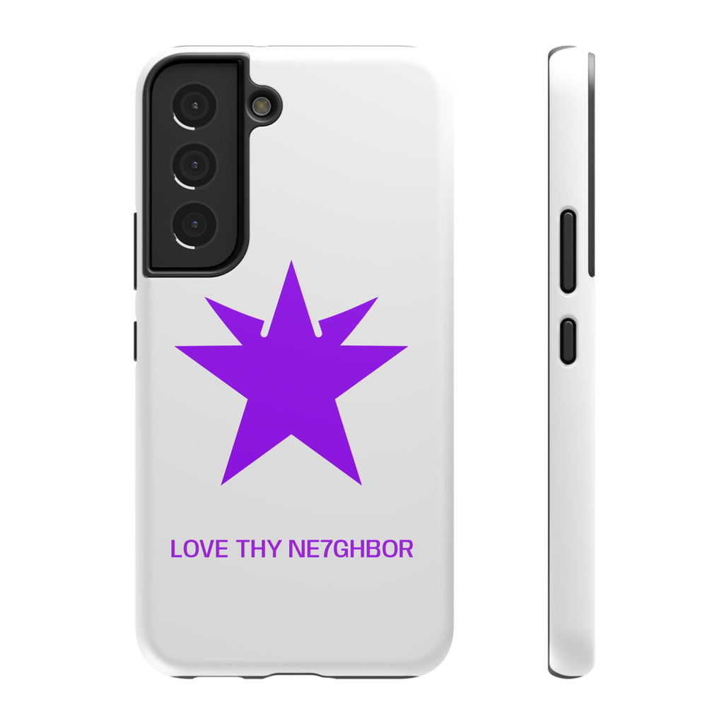 LOVE THY NE7GHBOR ROYAL Phone Case IPHONE/SAMSUNG