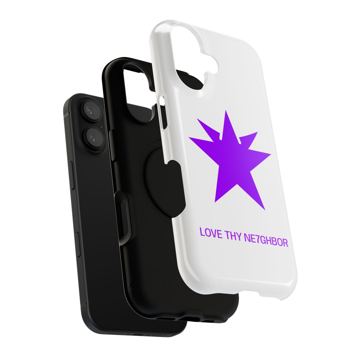 LOVE THY NE7GHBOR ROYAL Phone Case IPHONE/SAMSUNG