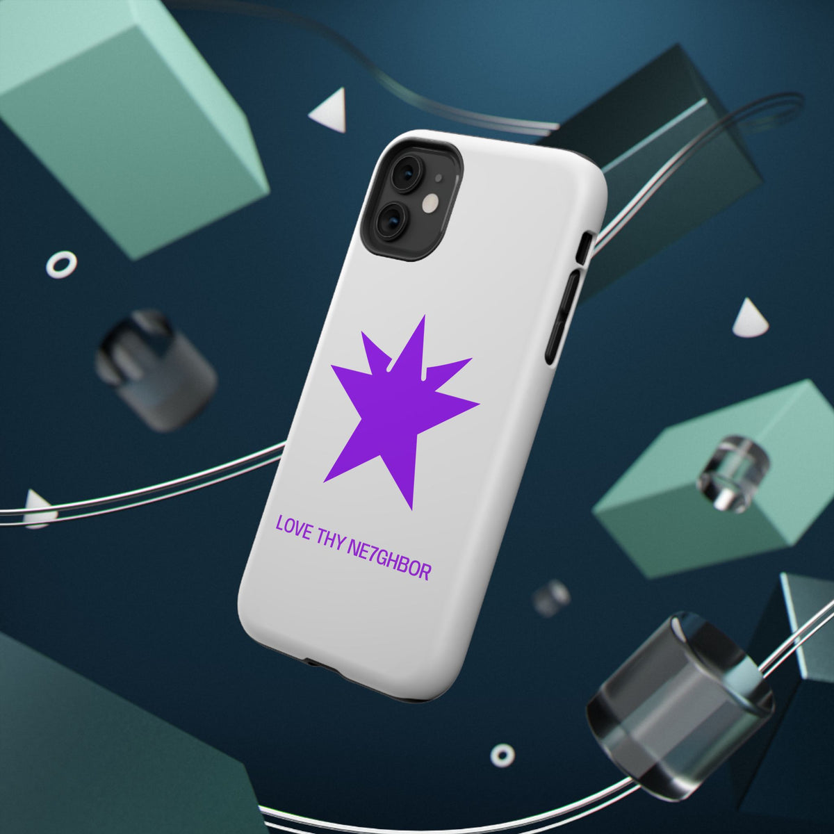 LOVE THY NE7GHBOR ROYAL Phone Case IPHONE/SAMSUNG