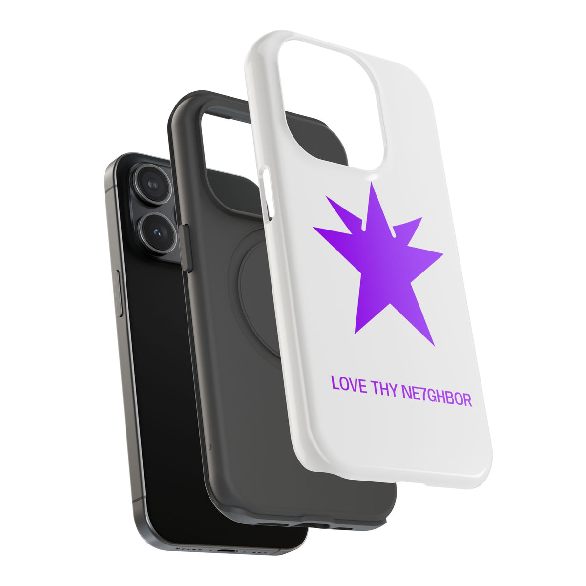 LOVE THY NE7GHBOR ROYAL Phone Case IPHONE/SAMSUNG