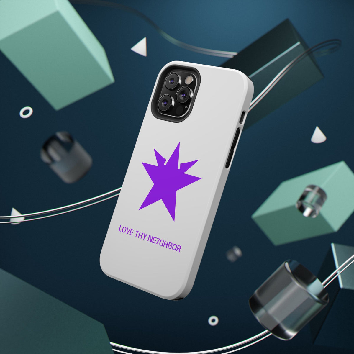 LOVE THY NE7GHBOR ROYAL Phone Case IPHONE/SAMSUNG