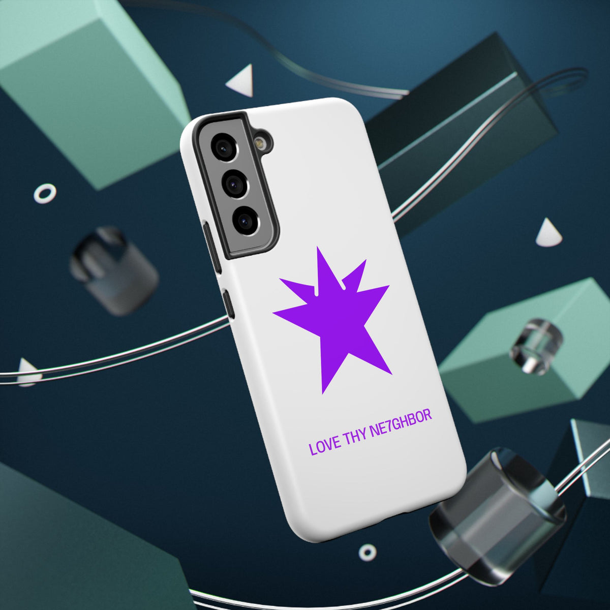 LOVE THY NE7GHBOR ROYAL Phone Case IPHONE/SAMSUNG