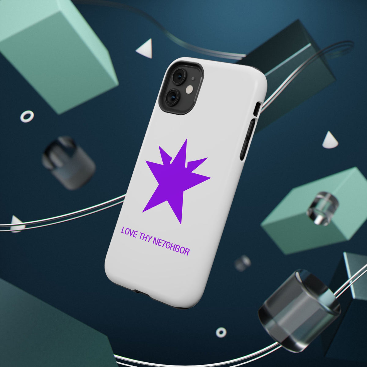 LOVE THY NE7GHBOR ROYAL Phone Case IPHONE/SAMSUNG