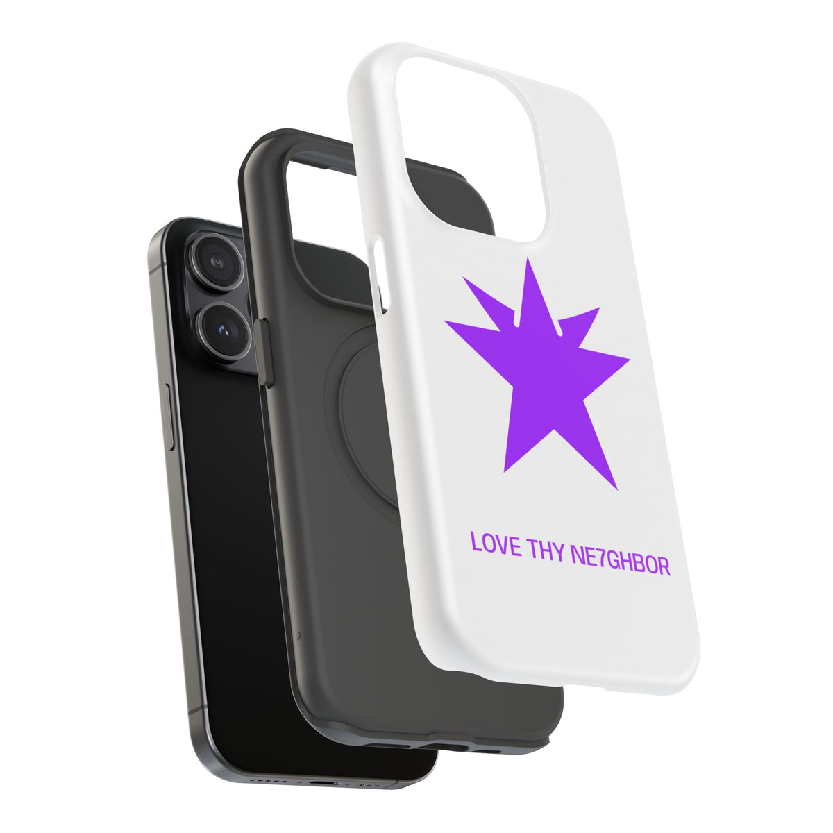 LOVE THY NE7GHBOR ROYAL Phone Case IPHONE/SAMSUNG