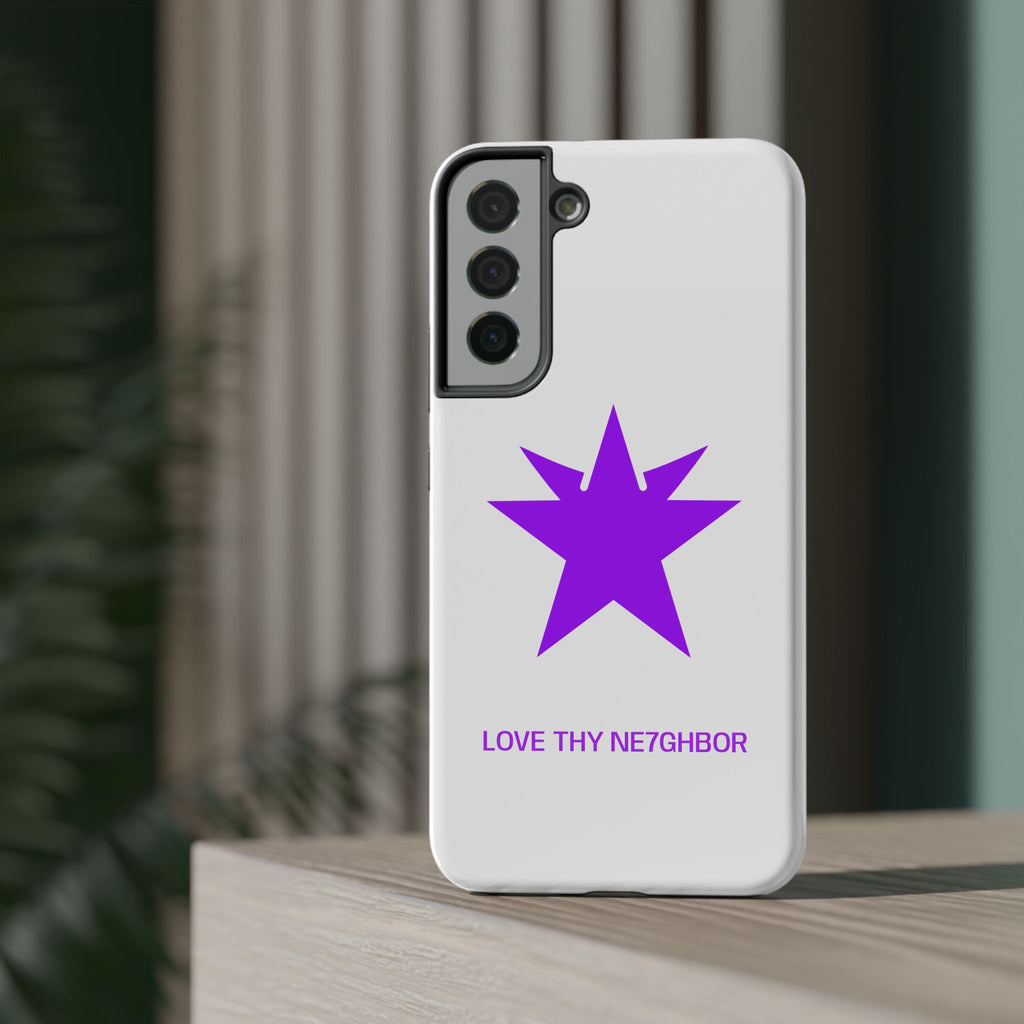 LOVE THY NE7GHBOR ROYAL Phone Case IPHONE/SAMSUNG