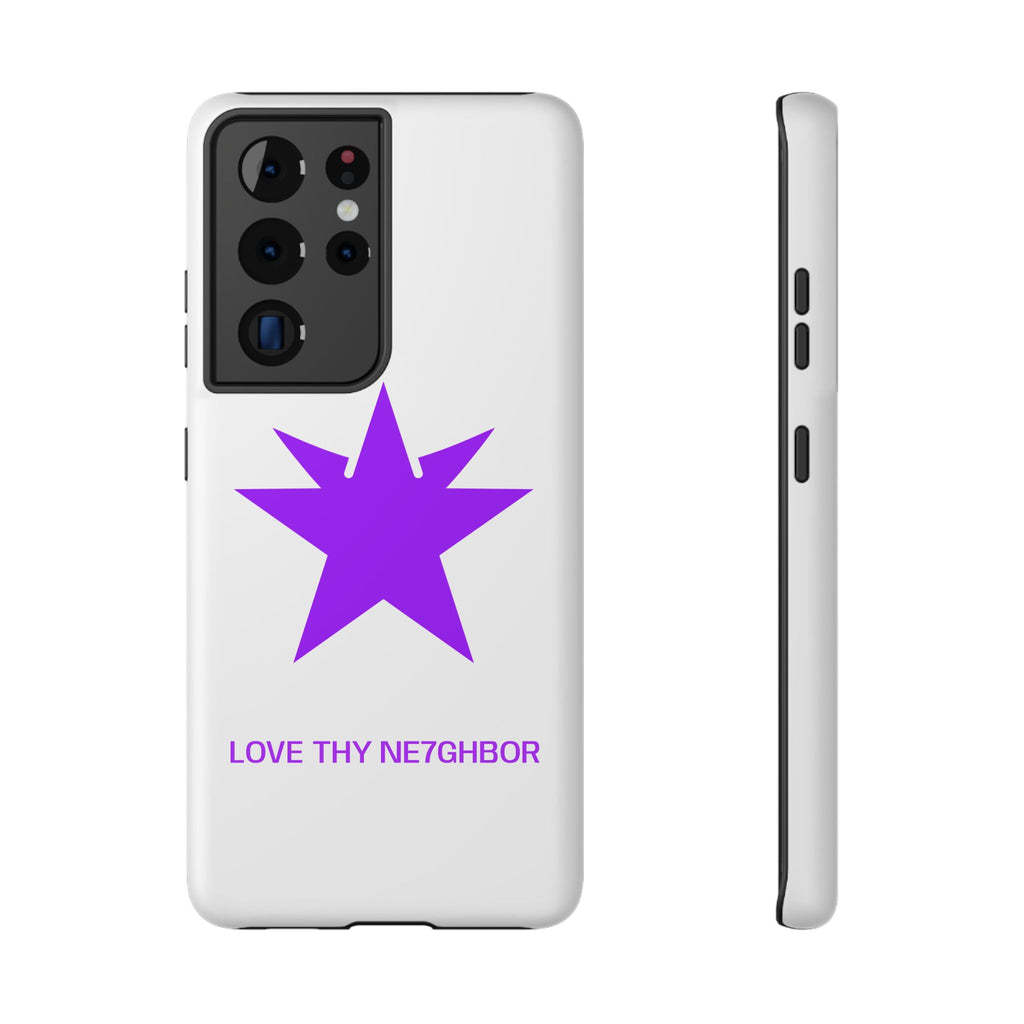 LOVE THY NE7GHBOR ROYAL Phone Case IPHONE/SAMSUNG