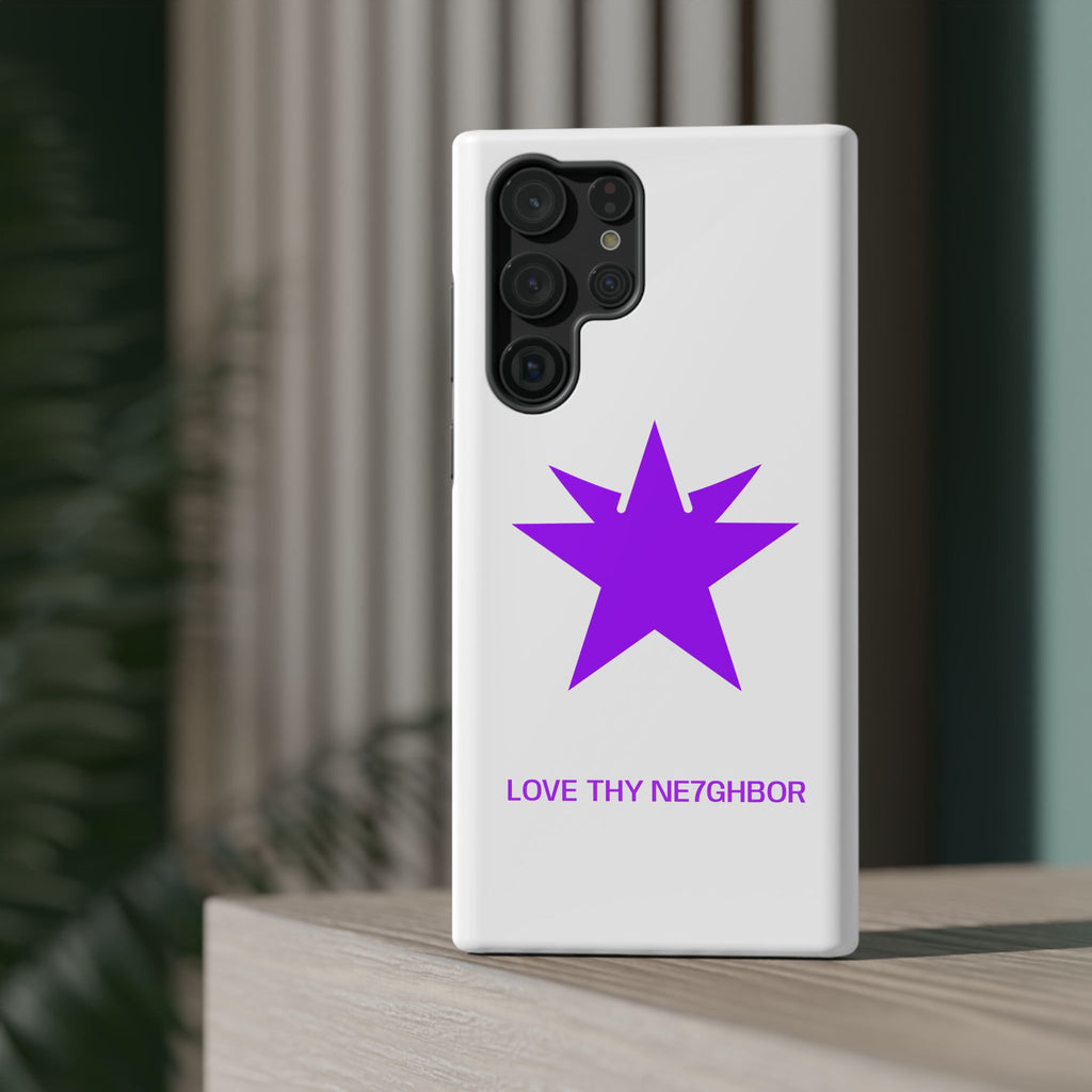 LOVE THY NE7GHBOR ROYAL Phone Case IPHONE/SAMSUNG