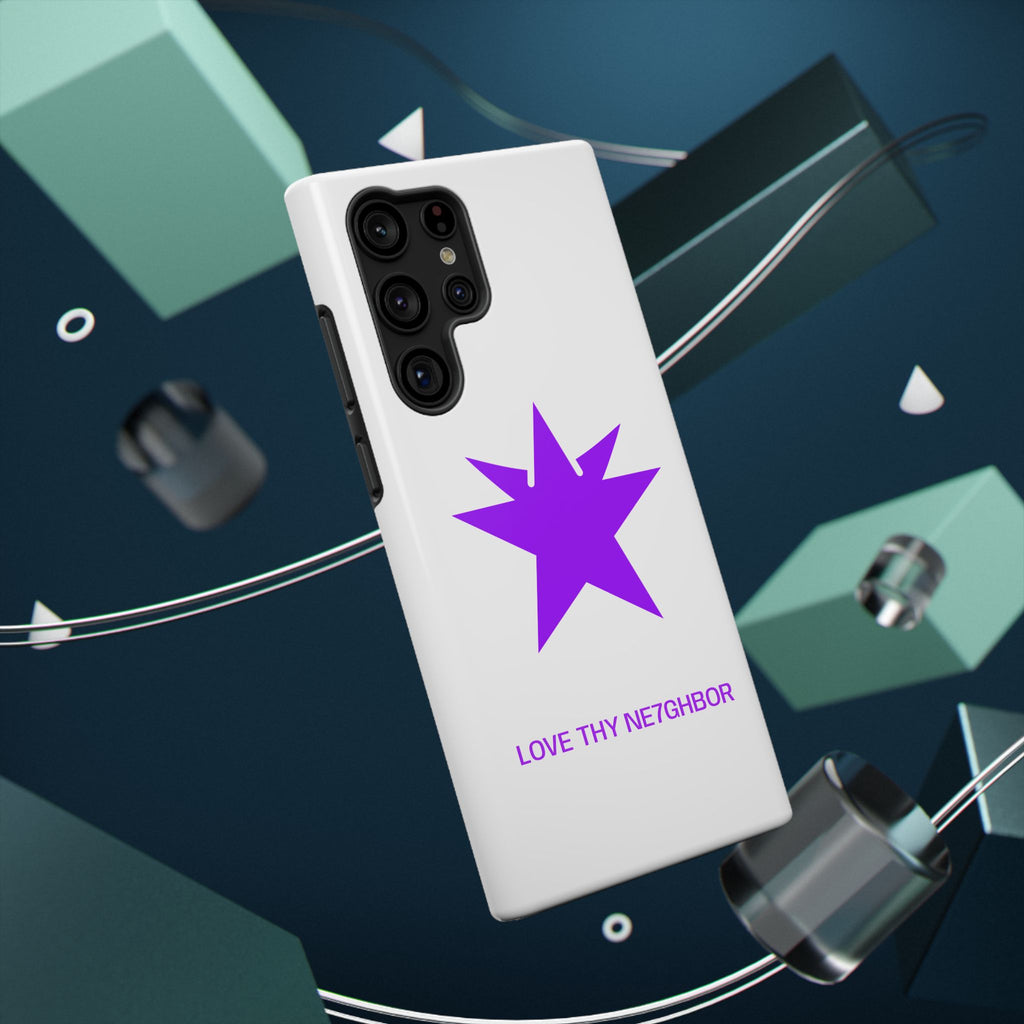 LOVE THY NE7GHBOR ROYAL Phone Case IPHONE/SAMSUNG
