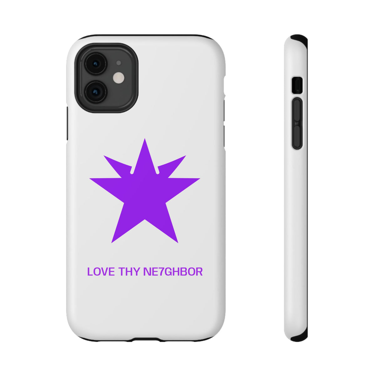 LOVE THY NE7GHBOR ROYAL Phone Case IPHONE/SAMSUNG