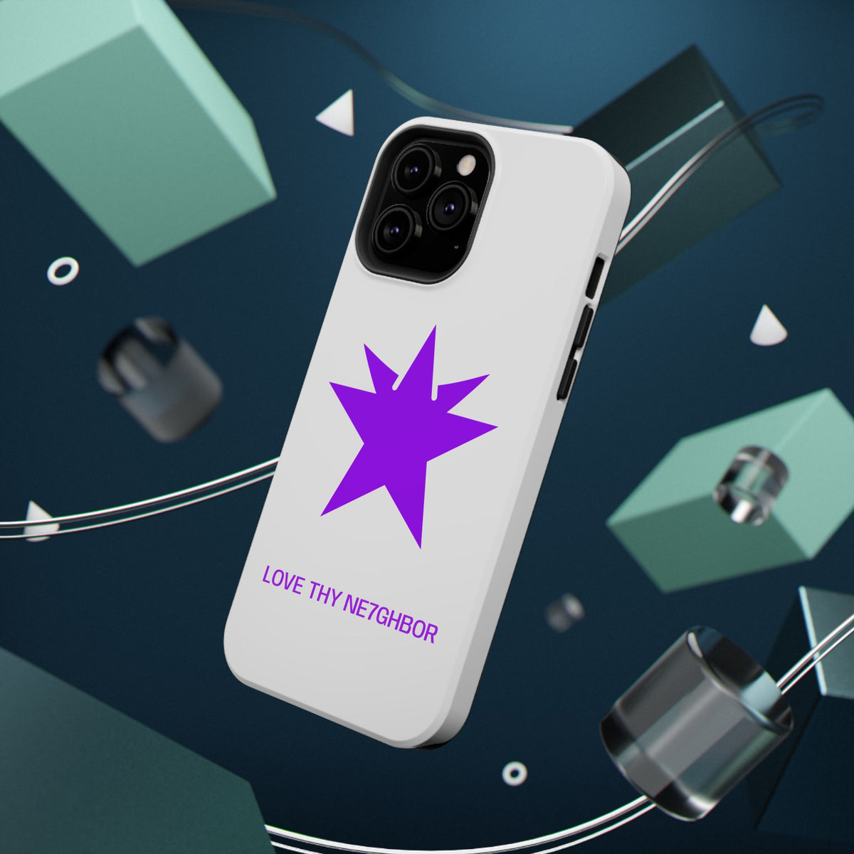 LOVE THY NE7GHBOR ROYAL Phone Case IPHONE/SAMSUNG
