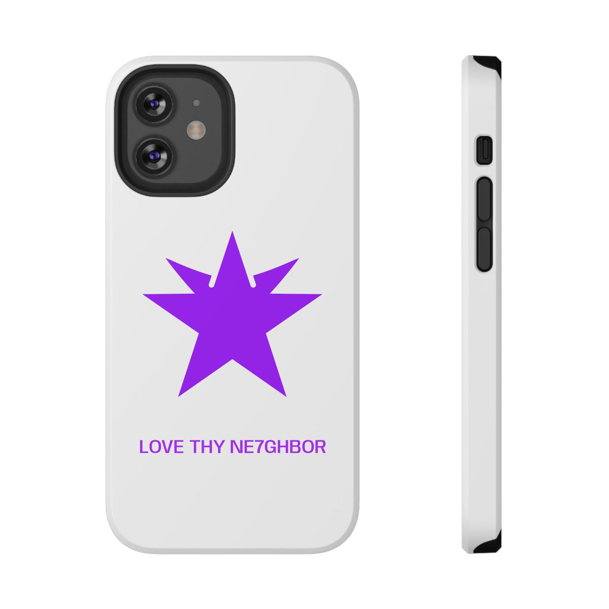 LOVE THY NE7GHBOR ROYAL Phone Case IPHONE/SAMSUNG