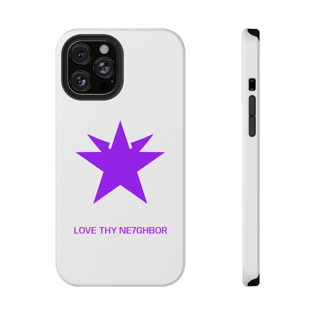 LOVE THY NE7GHBOR ROYAL Phone Case IPHONE/SAMSUNG