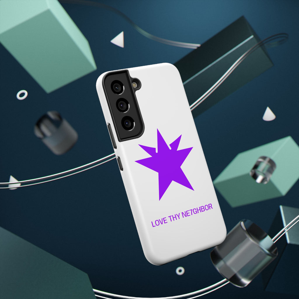 LOVE THY NE7GHBOR ROYAL Phone Case IPHONE/SAMSUNG