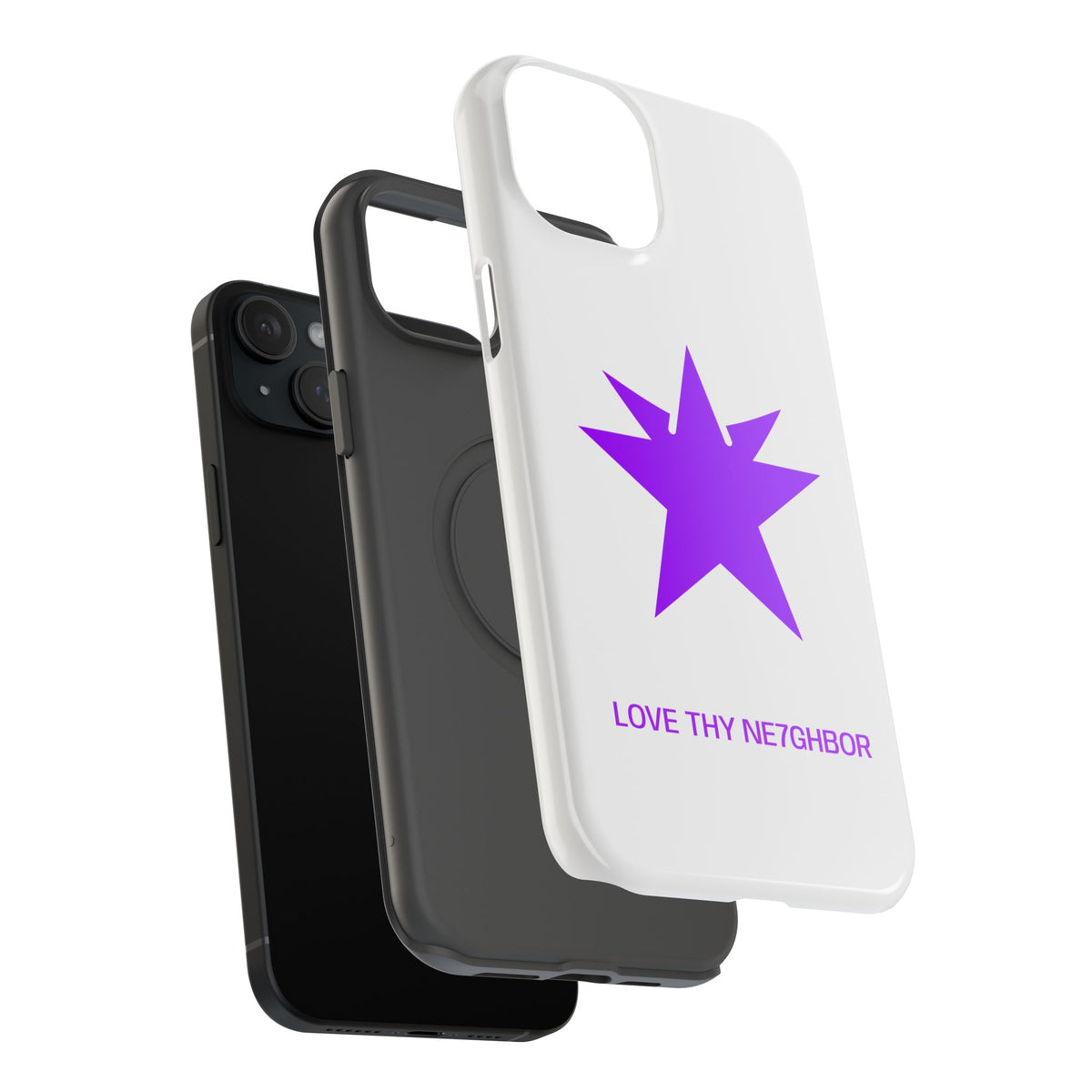 LOVE THY NE7GHBOR ROYAL Phone Case IPHONE/SAMSUNG