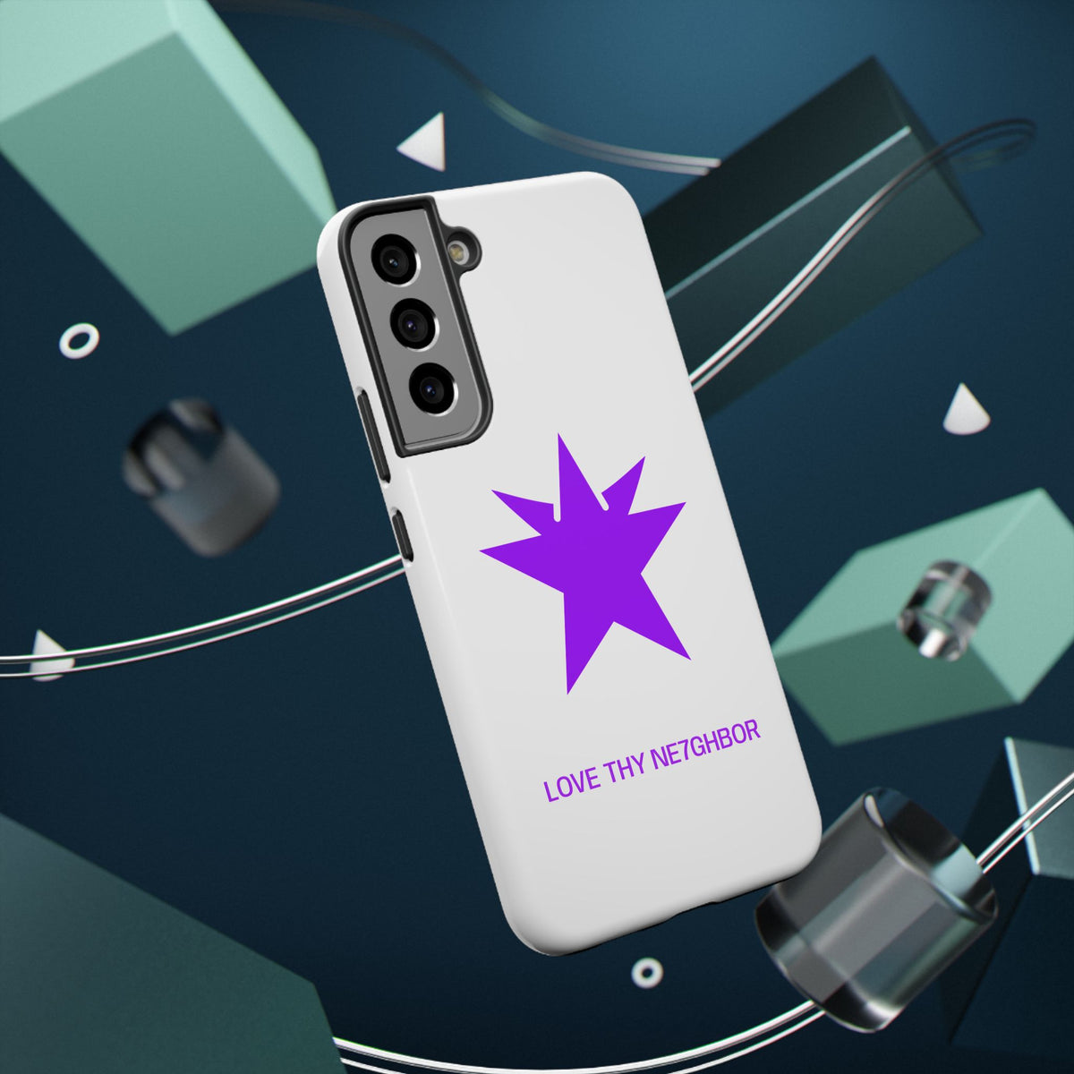LOVE THY NE7GHBOR ROYAL Phone Case IPHONE/SAMSUNG