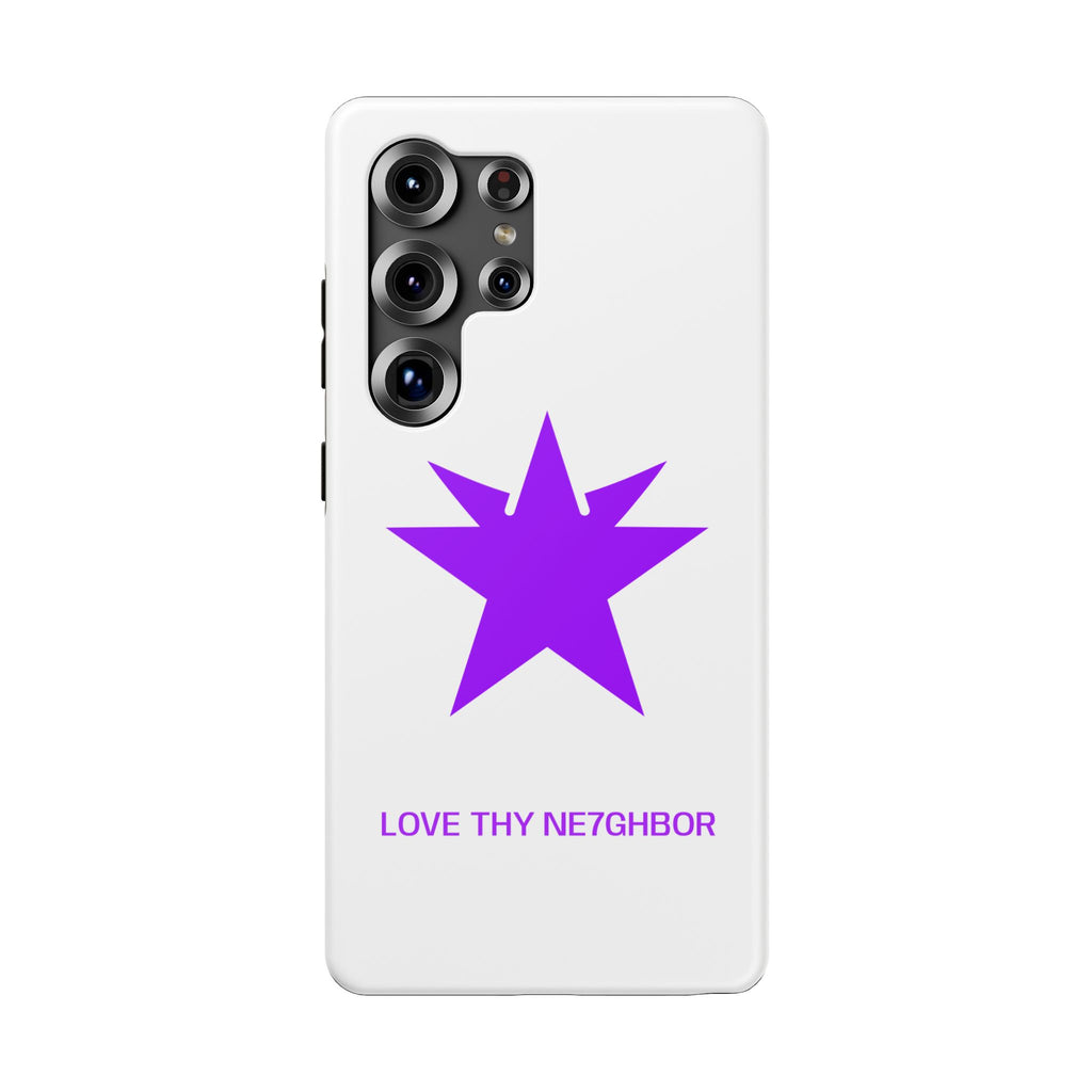 LOVE THY NE7GHBOR ROYAL Phone Case IPHONE/SAMSUNG