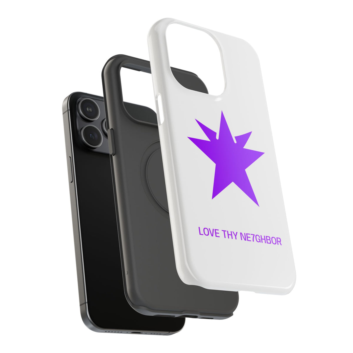 LOVE THY NE7GHBOR ROYAL Phone Case IPHONE/SAMSUNG