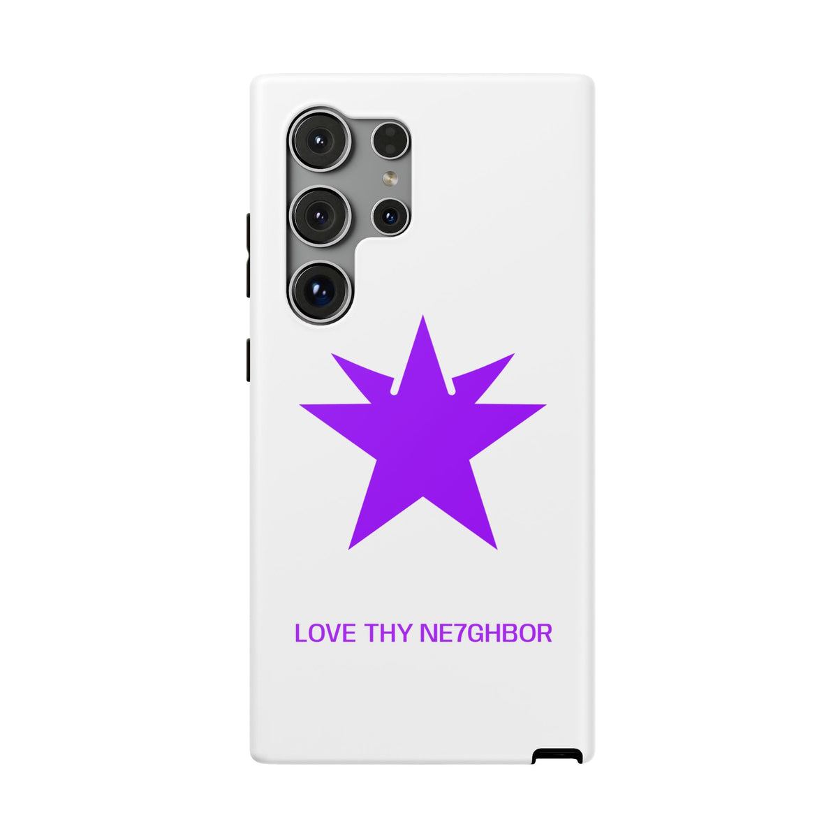 LOVE THY NE7GHBOR ROYAL Phone Case IPHONE/SAMSUNG