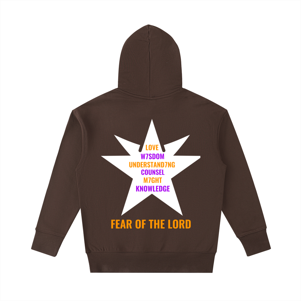 "SEVEN FOLD" WH7TE HOOD7E