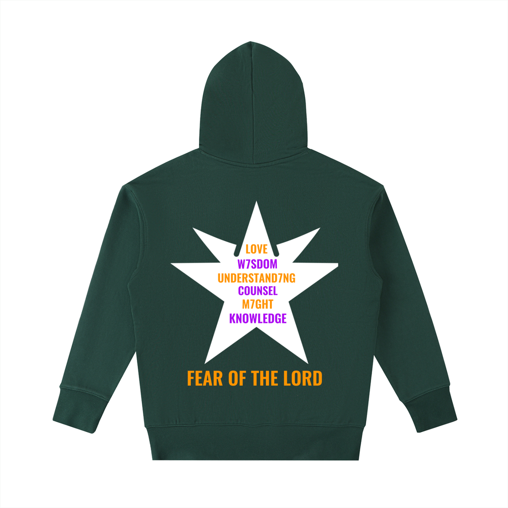 "SEVEN FOLD" WH7TE HOOD7E